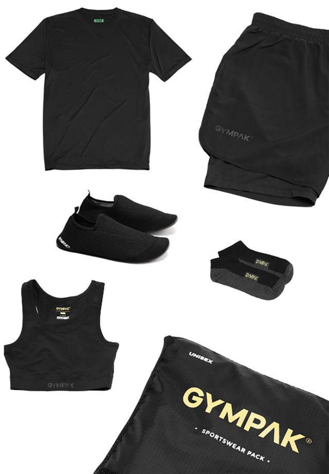 Gympak Sportwear innehåll